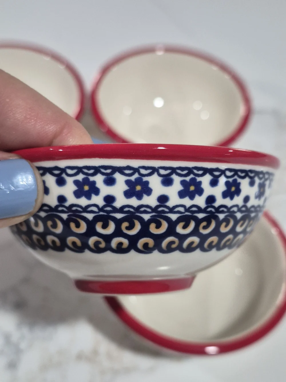 The Pioneer Woman HTF Set of 4 Mini Ceramic Bowls Floral OS